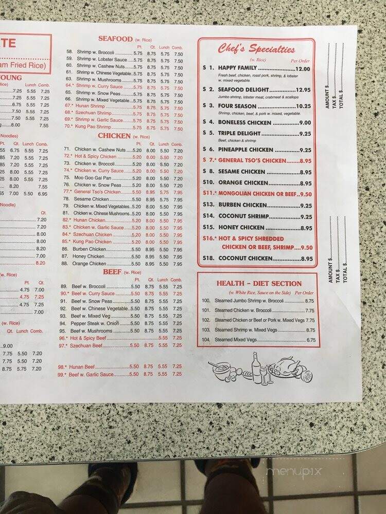 YummyYummy - Great Falls, SC menu_pic