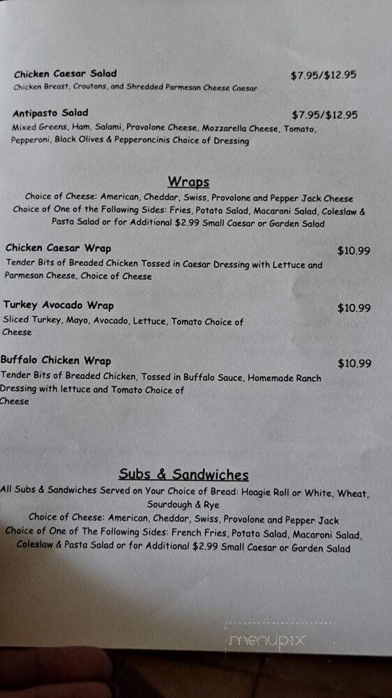 Father Sarducci's Pizza, Pasta & More - Youngtown, AZ menu_pic