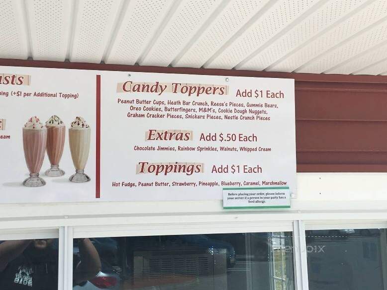 The Barn Icecream - Methuen, MA menu_pic