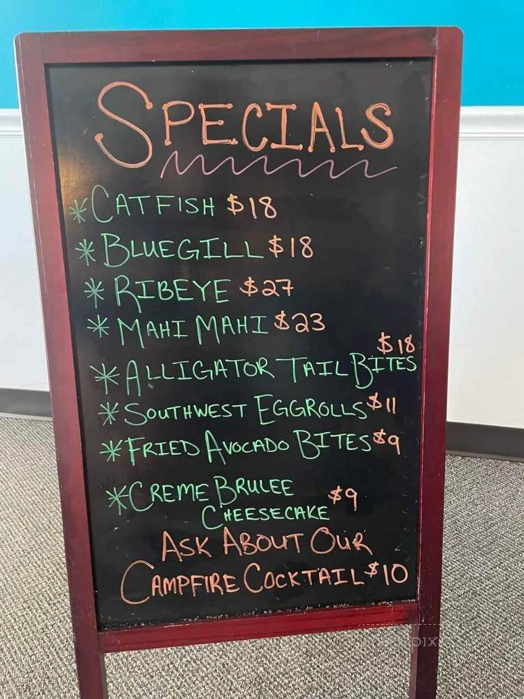 The View Waterfront Restaurant - Port Sanilac, MI menu_pic