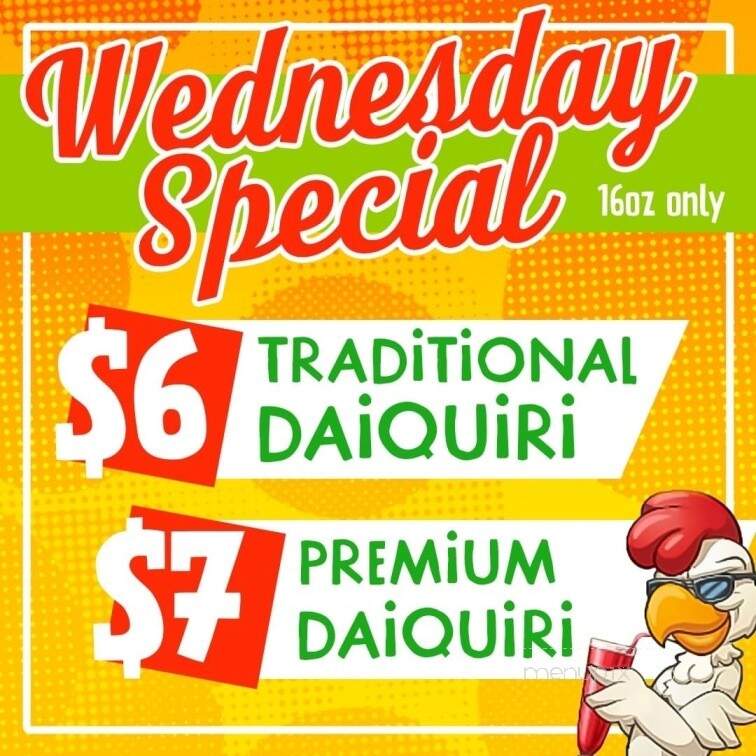 Nellie's Chicken and Daiquiris - Hattiesburg, MS menu_pic