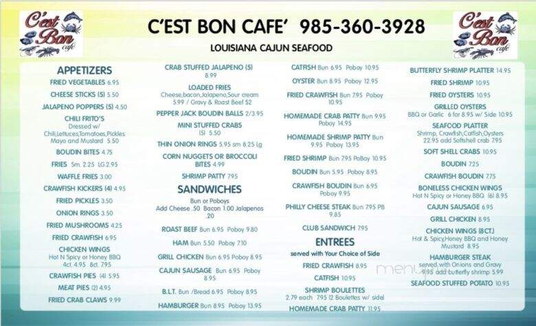 C'est Bon Cafe - Houma, LA