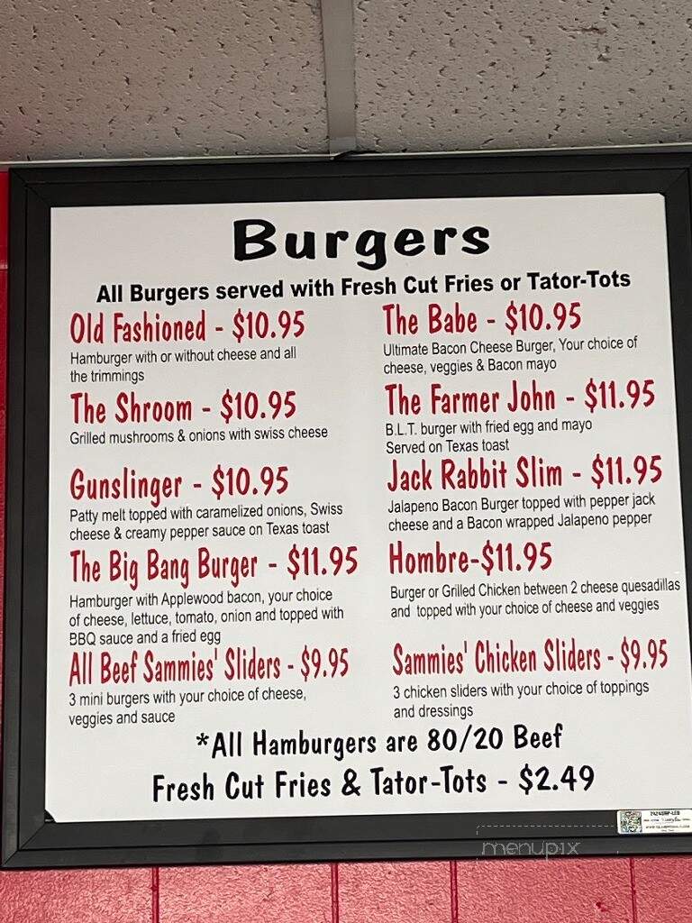 Sweet Sammies - Vernon, TX menu_pic