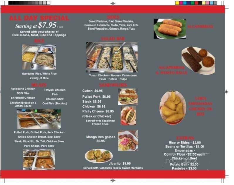 Lechonera El Barrio - Ocoee, FL menu_pic