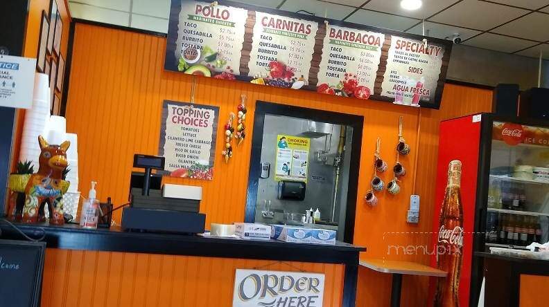 Taqueria El San Luis - Savannah, GA menu_pic
