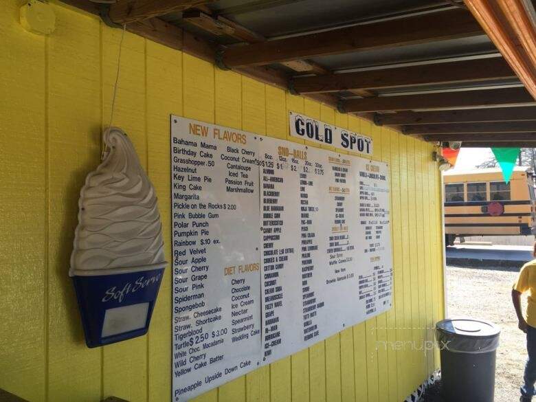 Cold Spot - Marrero, LA menu_pic