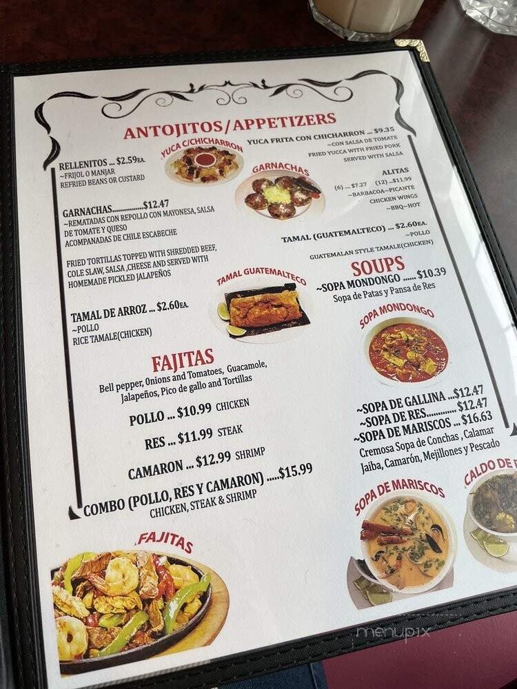 Pupuseria Marelyn - Cleveland, TN menu_pic