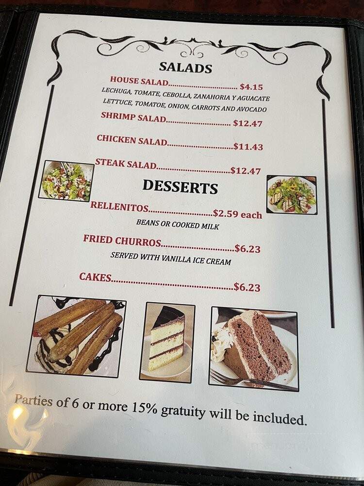 Pupuseria Marelyn - Cleveland, TN menu_pic