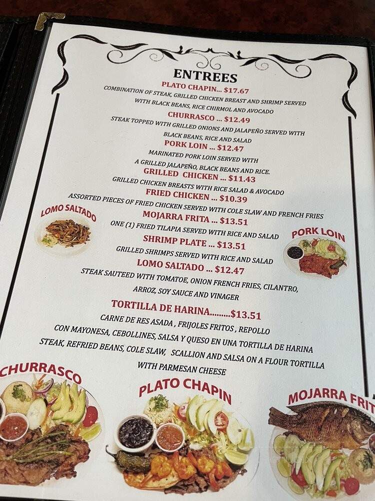 Pupuseria Marelyn - Cleveland, TN menu_pic