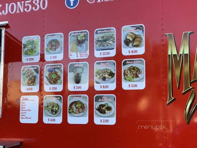 Mariscos El Viejon - Woodland, CA menu_pic