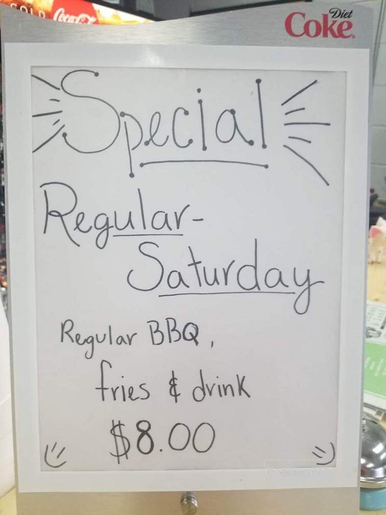 Bone' s Backstreet BBQ - Clanton, AL menu_pic