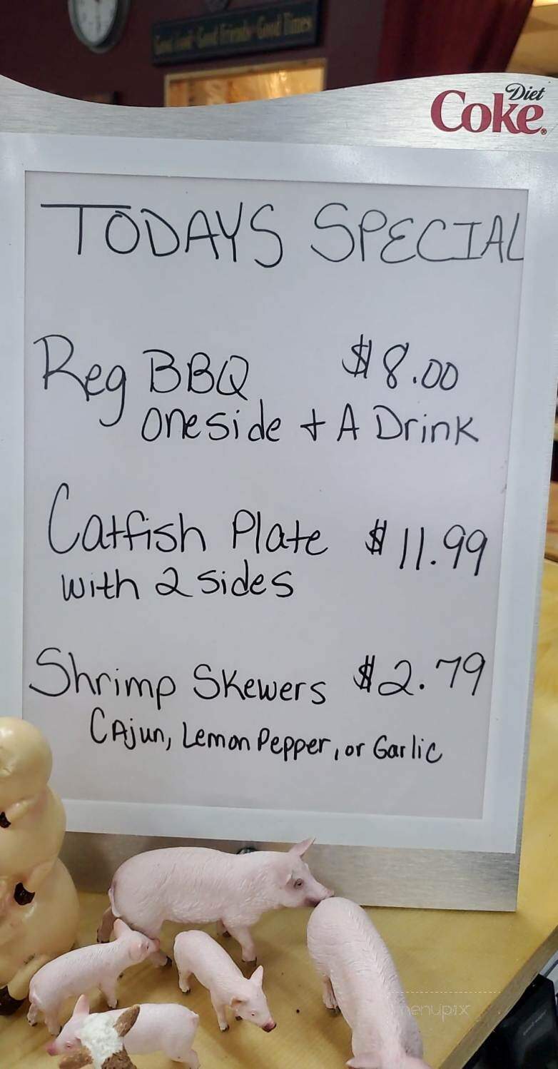 Bone' s Backstreet BBQ - Clanton, AL menu_pic