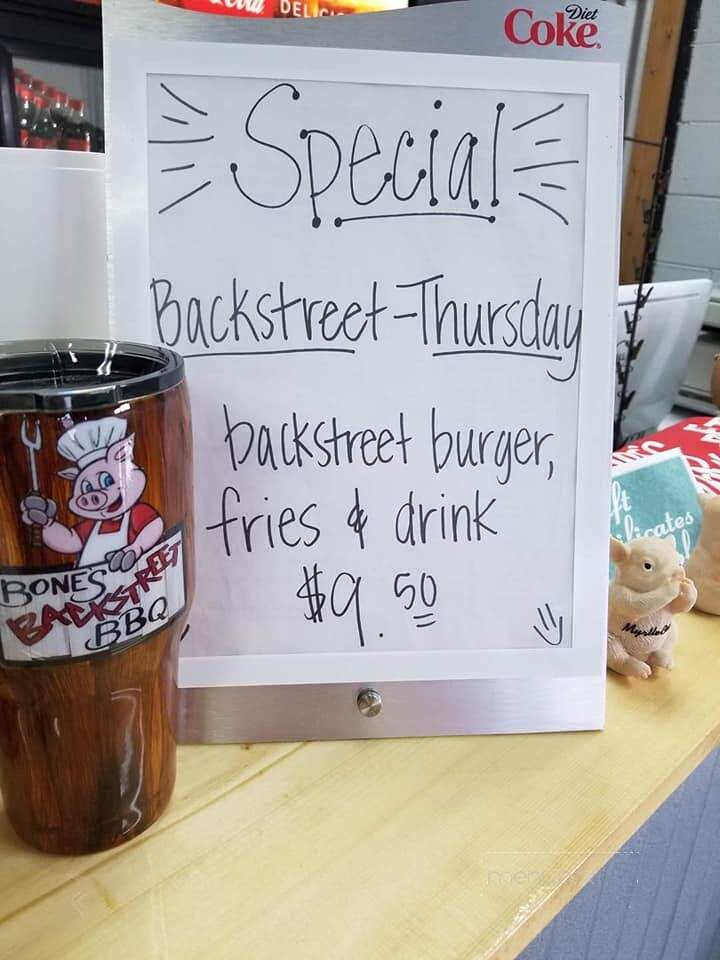 Bone' s Backstreet BBQ - Clanton, AL menu_pic