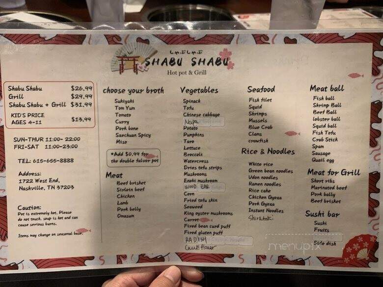 Shabu Shabu - Nashville, TN