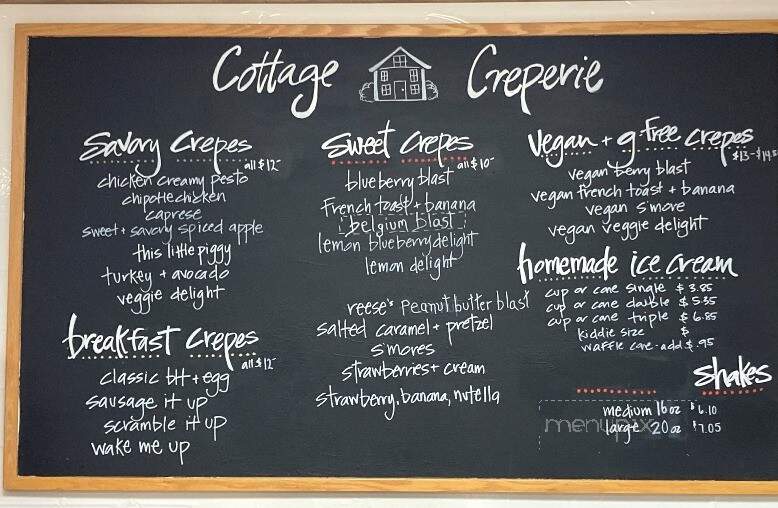 Cottage Creperie - Gettysburg, PA