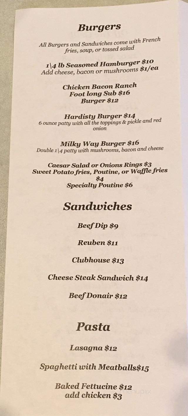 Close 2 Home Restaurant & Lounge - Hardisty, AB menu_pic