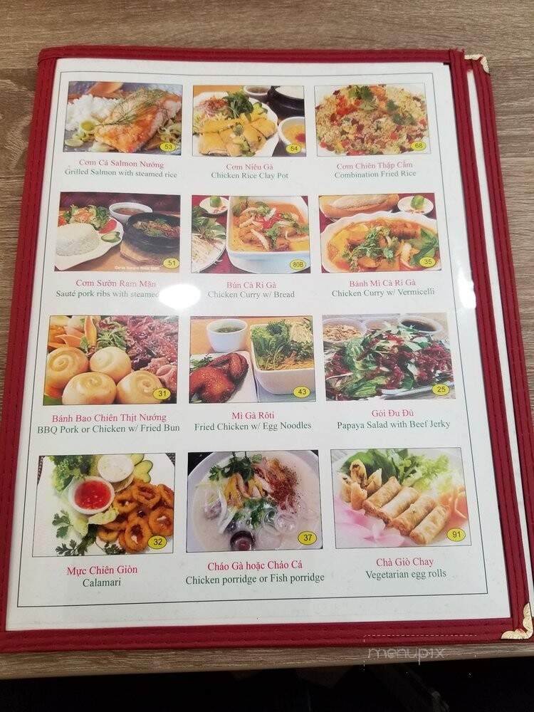 Pho Long - Colton, CA menu_pic
