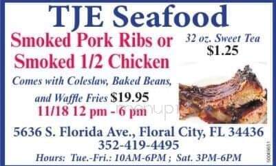 TJE Seafood - Floral City, FL