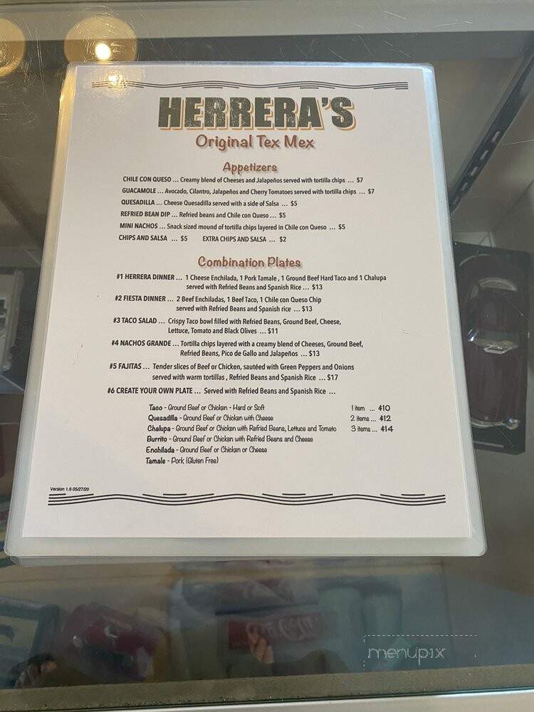 Anchor Smokehouse - Meadview, AZ menu_pic