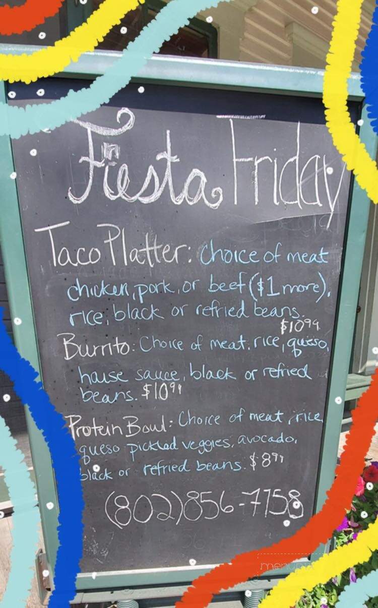The Corner Market Deli - South Londonderry, VT menu_pic