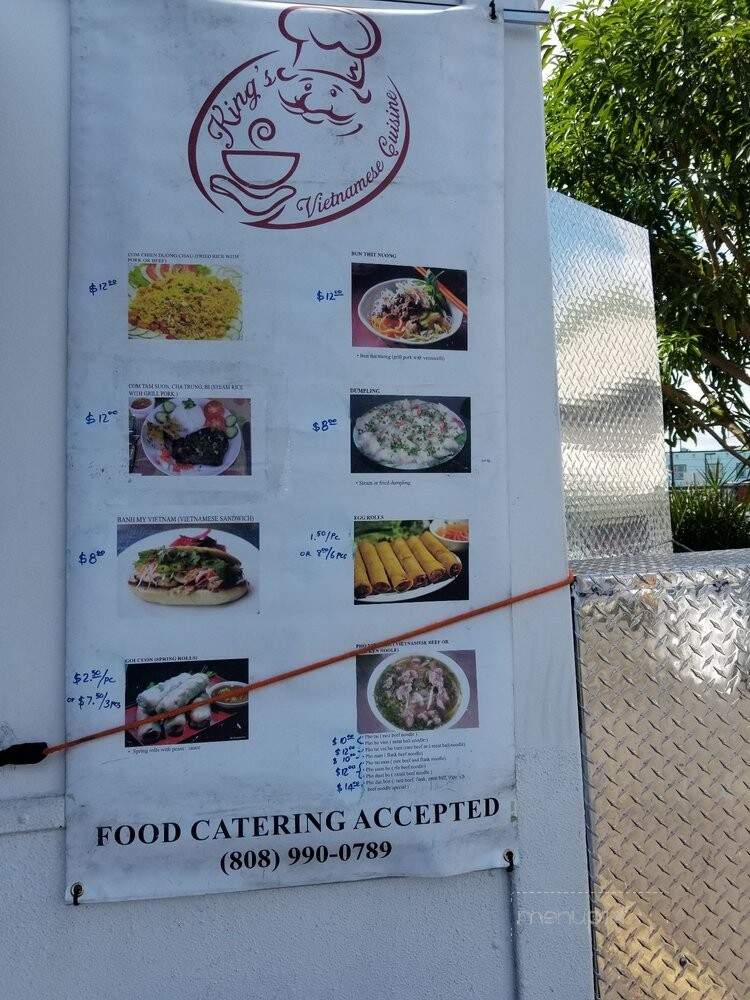 King's Vietnamese Cuisine - Hilo, HI menu_pic