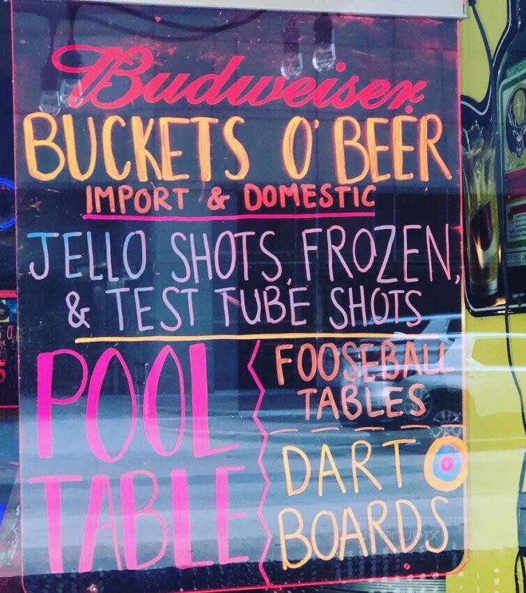 Sunny's Bar - Houston, TX menu_pic