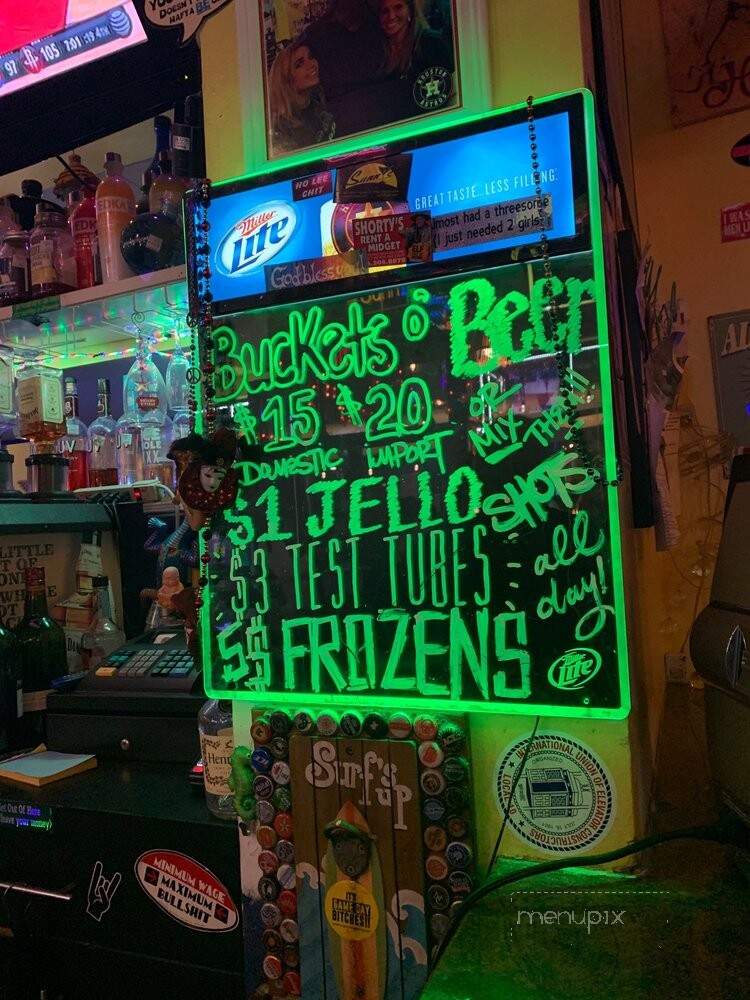 Sunny's Bar - Houston, TX menu_pic