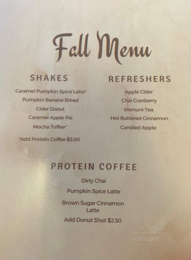 Blend Nutrition - Carson City, NV menu_pic