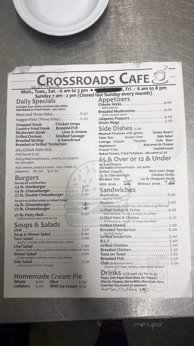 Crossroads Cafe - Bloomfield, IN
