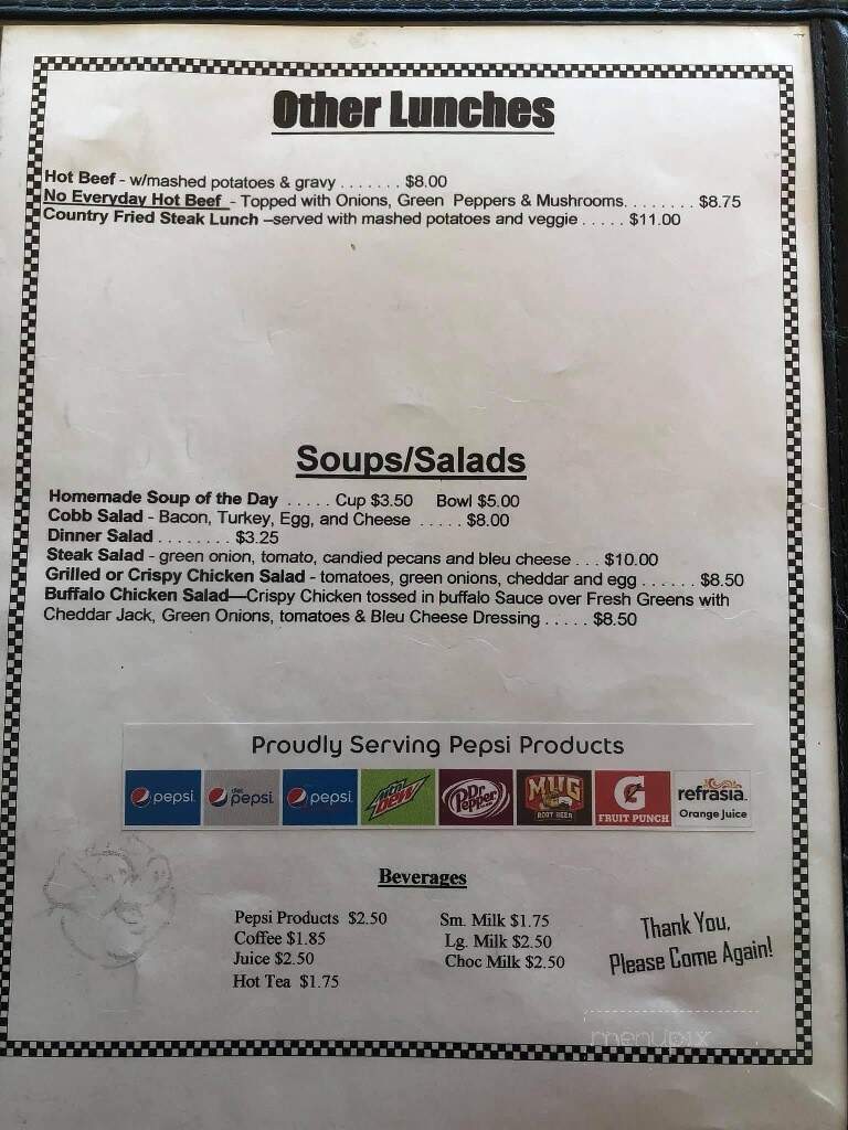 Everyday Cafe - Cambridge, MN menu_pic