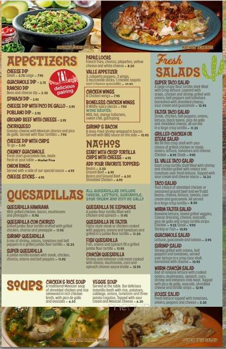Tequila's Versailles - Versailles, IN menu_pic