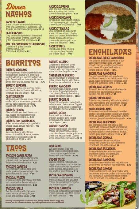 Tequila's Versailles - Versailles, IN menu_pic