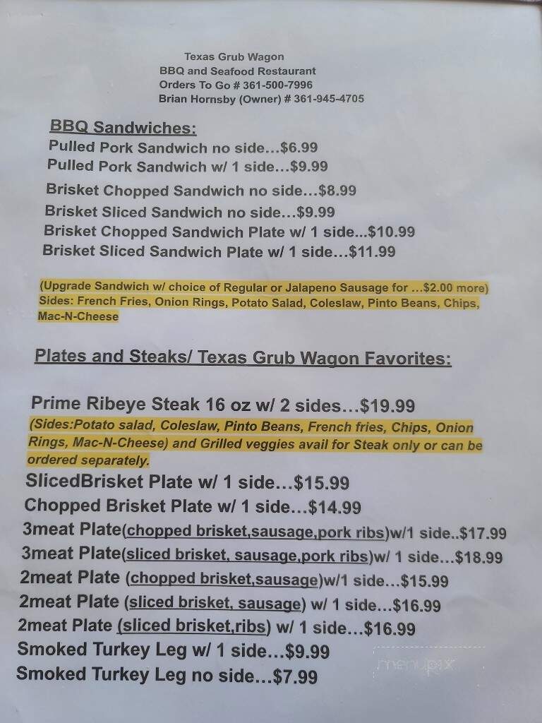 Texas Grub Wagon - Falfurrias, TX