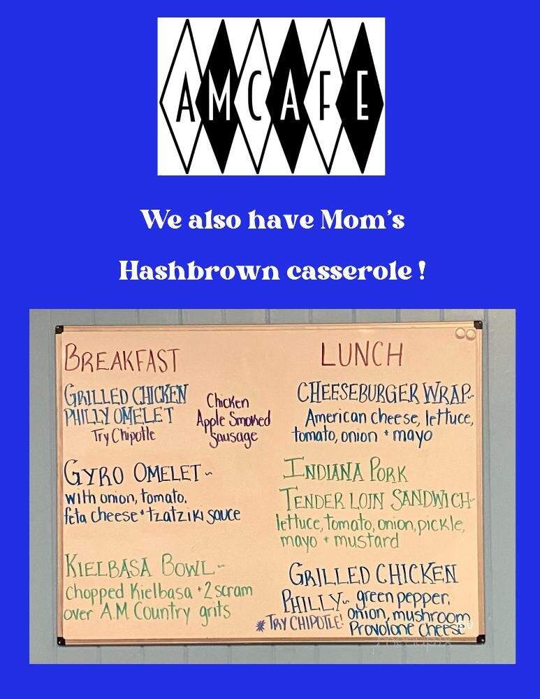 AM Cafe - New Smyrna Beach, FL menu_pic