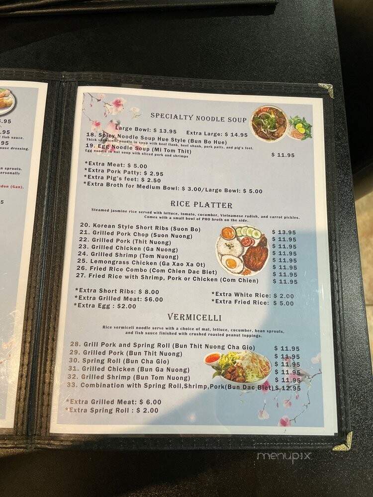 Pho 1 - West Palm Beach, FL menu_pic