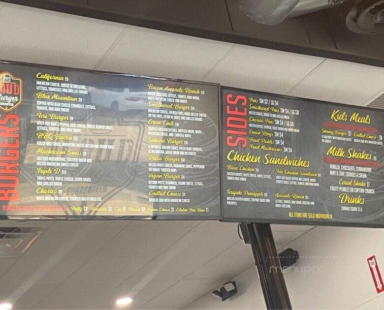 Loud Burger - Grand Terrace, CA menu_pic