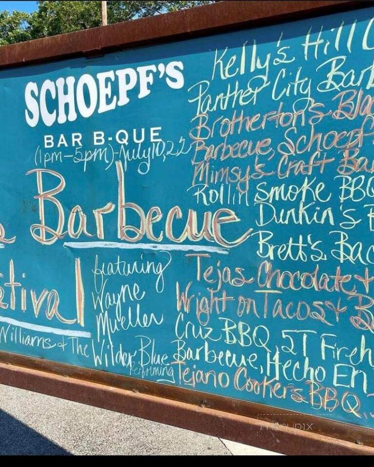 Hecho En Texas BBQ - Cameron, TX menu_pic