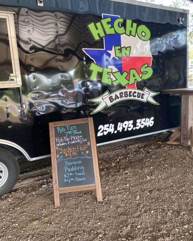 Hecho En Texas BBQ - Cameron, TX menu_pic