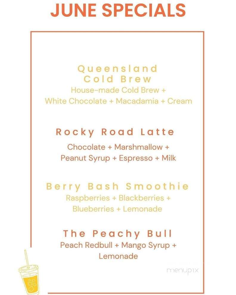 Boomerang Coffee Lounge - Midland, MI menu_pic