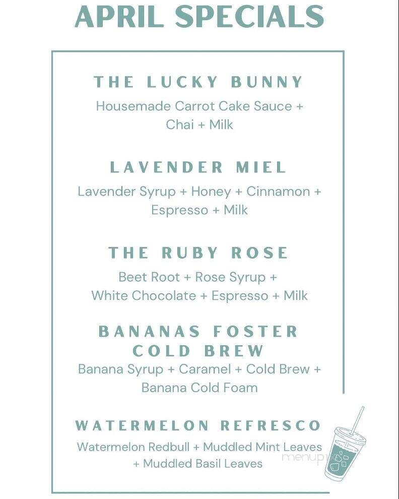 Boomerang Coffee Lounge - Midland, MI menu_pic