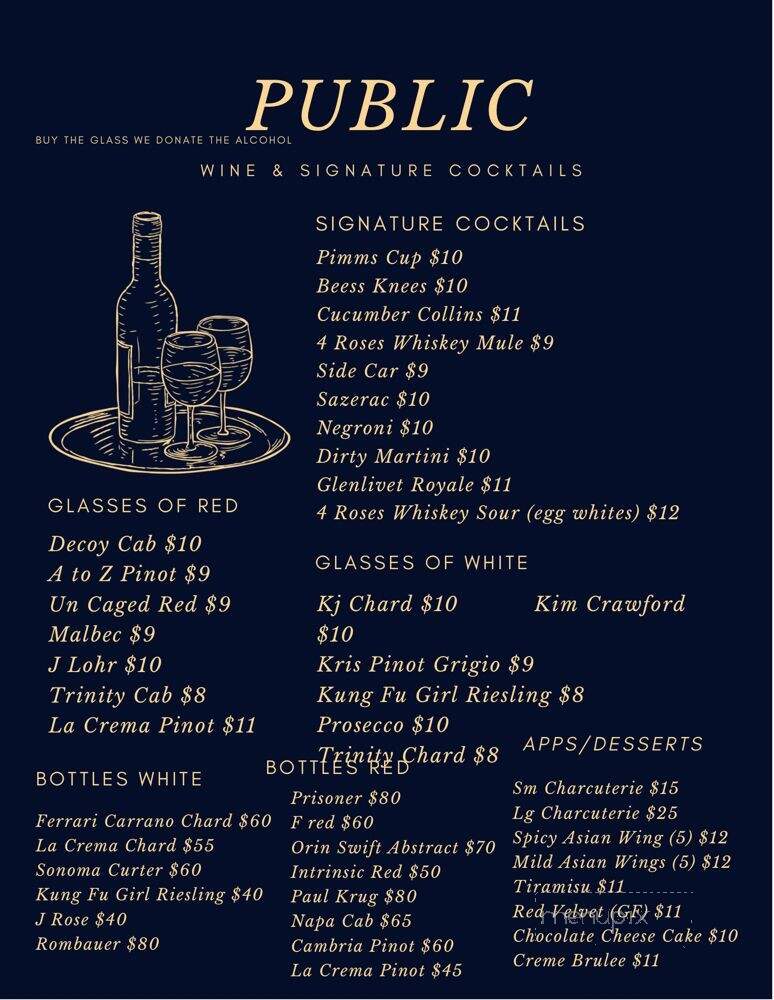 Public Kitchen and Wine Bar - Hilton Head Island, SC