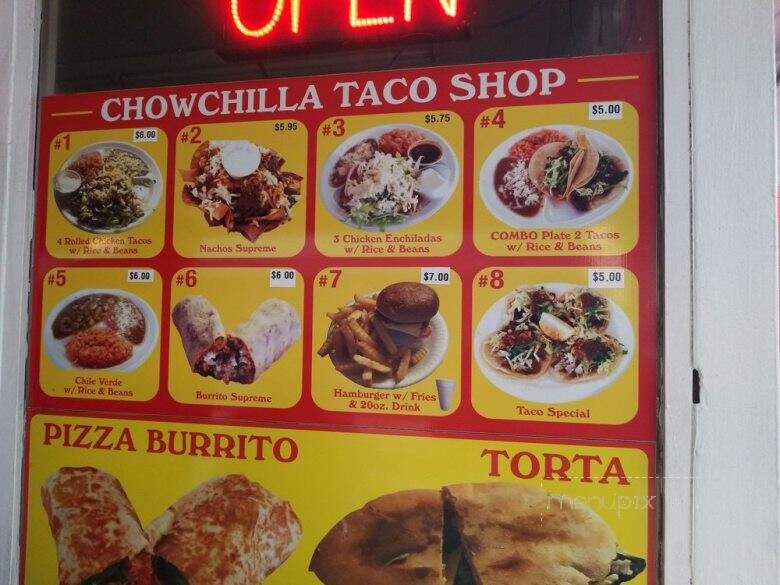 Chowchilla Taco Shop - Chowchilla, CA