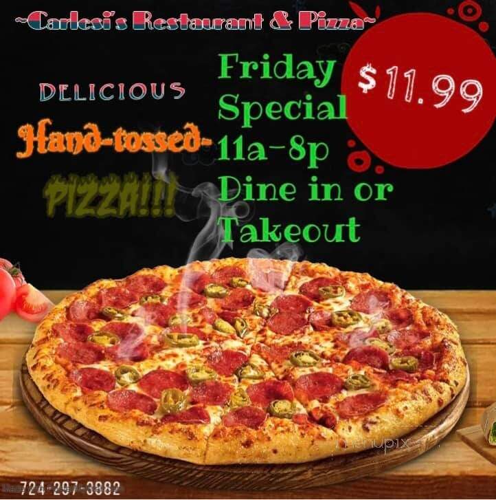 Carlesi's Restaurant & Pizza - Worthington, PA menu_pic