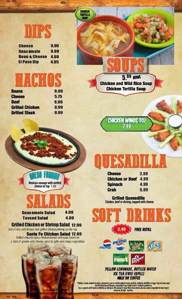 Don Patron - California, PA menu_pic