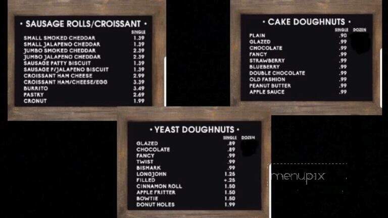 Fresh Donuts - KANSAS CITY, MO menu_pic