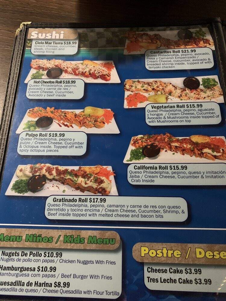 Los Cantaritos Mexican Grill - Manteca, CA menu_pic