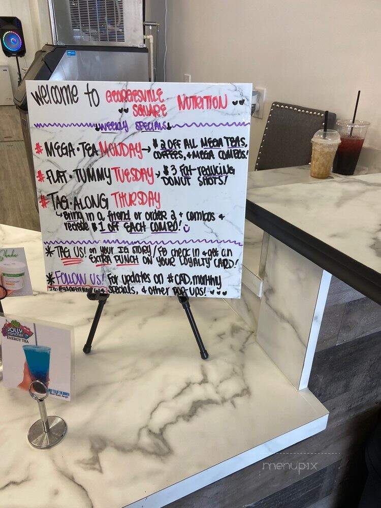 Georgesville Square Nutrition - Columbus, OH menu_pic