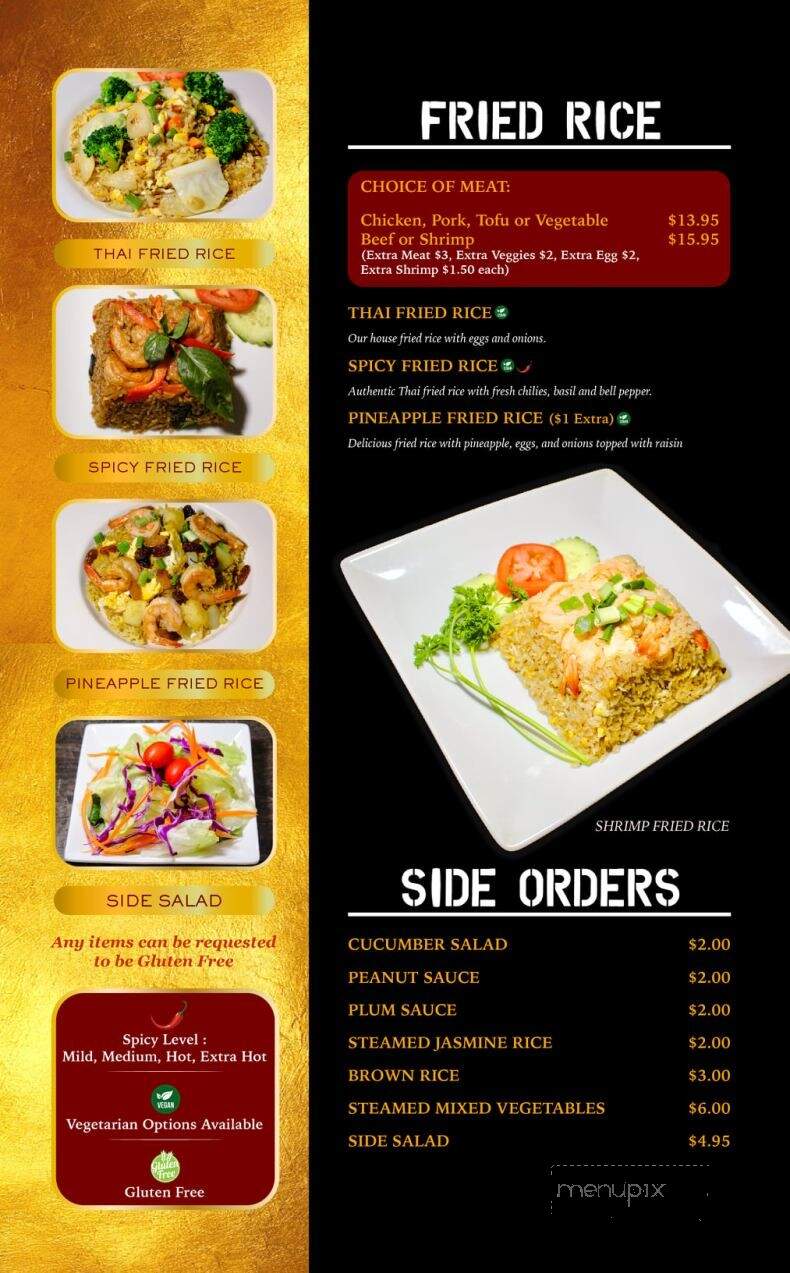 Estes Thai Restaurant - Estes Park, CO menu_pic