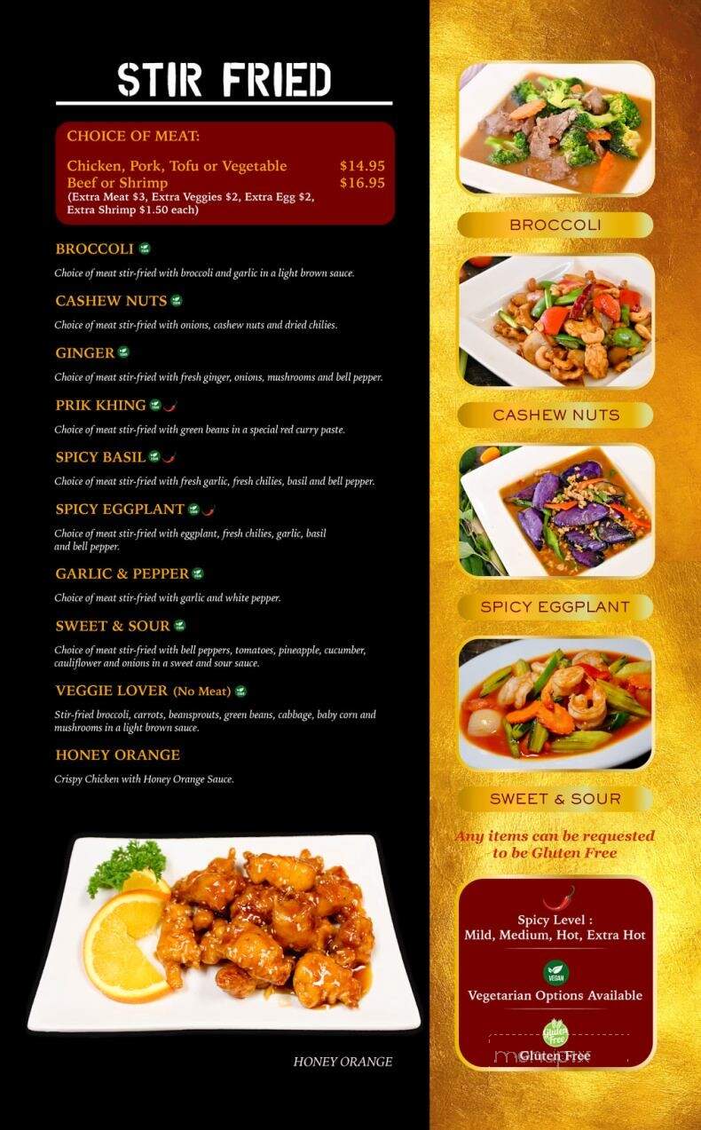 Estes Thai Restaurant - Estes Park, CO menu_pic