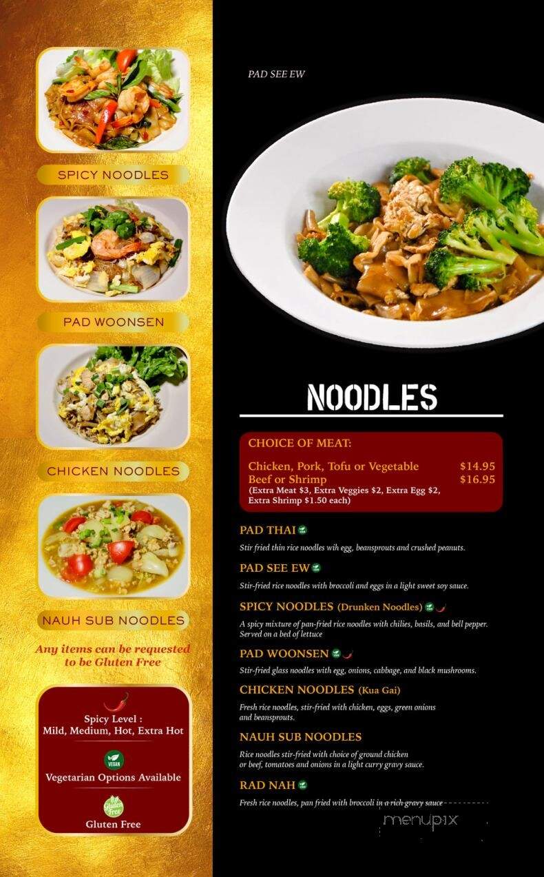 Estes Thai Restaurant - Estes Park, CO menu_pic